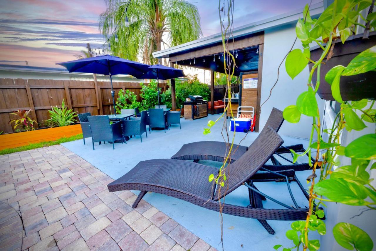 Private Heated Pool Oasis Pet-Friendly Retreat Short Or Long Stays Sleeps 2-8 Ppl Pompano Beach Eksteriør billede